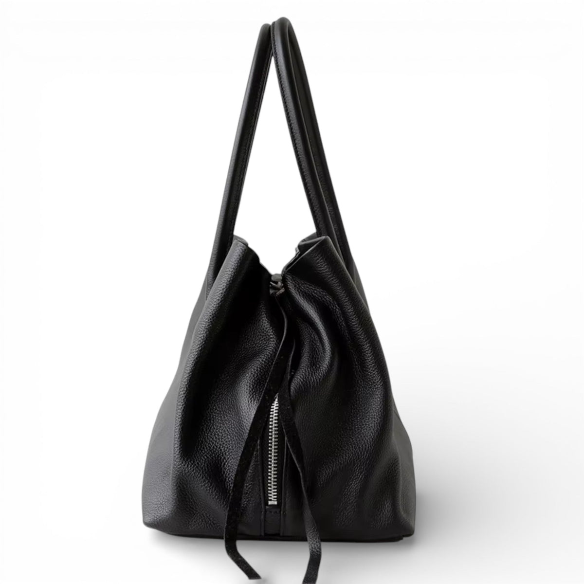 LEATY - Bolso Grande de Piel Auténtica