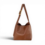 JACQUELINE - Bolso Capazo Bandolera Grande de Piel