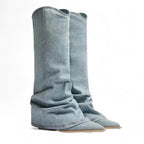 Paca - Bota Campera de Vaquero Ancho y Vintage
