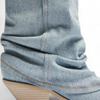 Paca - Bota Campera de Vaquero Ancho y Vintage