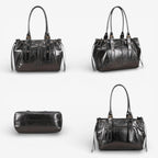 SANTRY - Bolso Brillante de Gran Formato