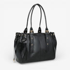 SANTRY - Bolso Brillante de Gran Formato