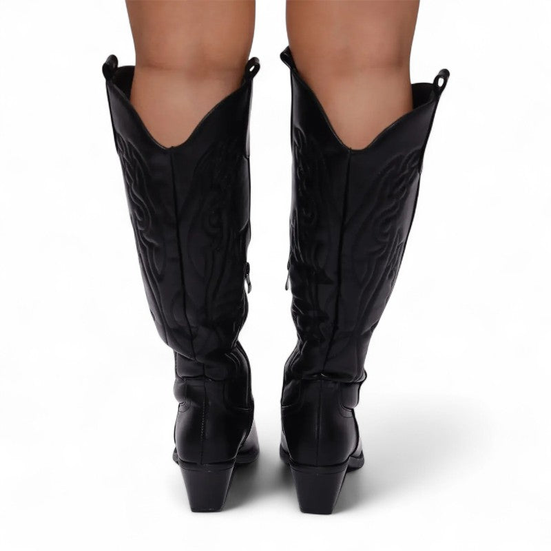 Carmen - Bota Campera Alta Estilo Refinado