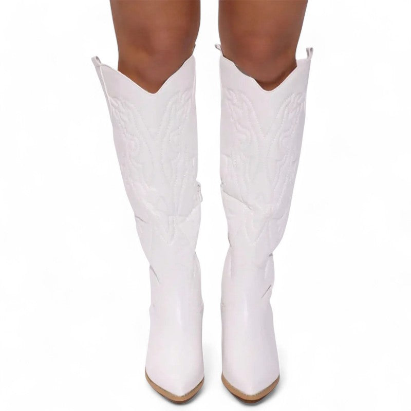 Carmen - Bota Campera Alta Estilo Refinado