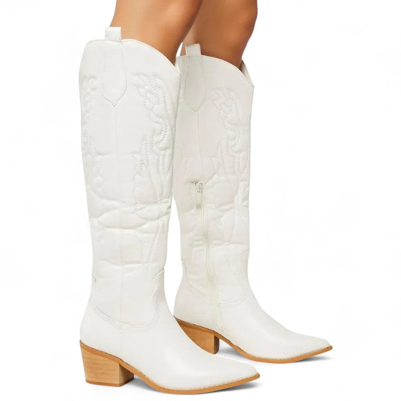 Carmen - Bota Campera Alta Estilo Refinado