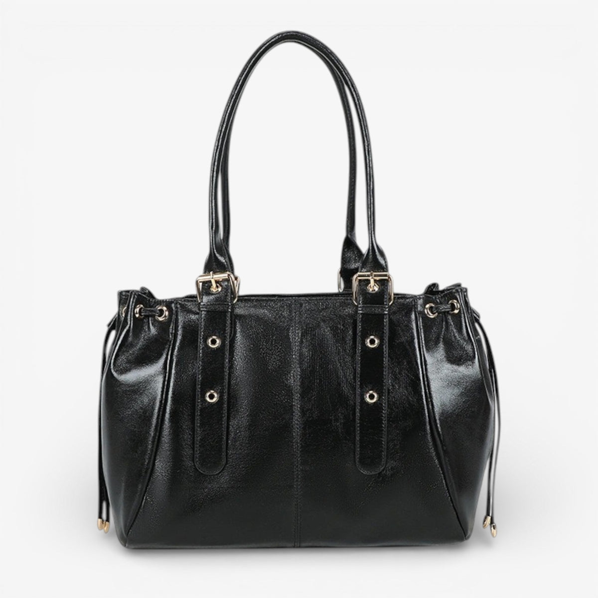 SANTRY - Bolso Brillante de Gran Formato