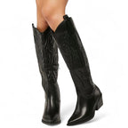 Carmen - Bota Campera Alta Estilo Refinado