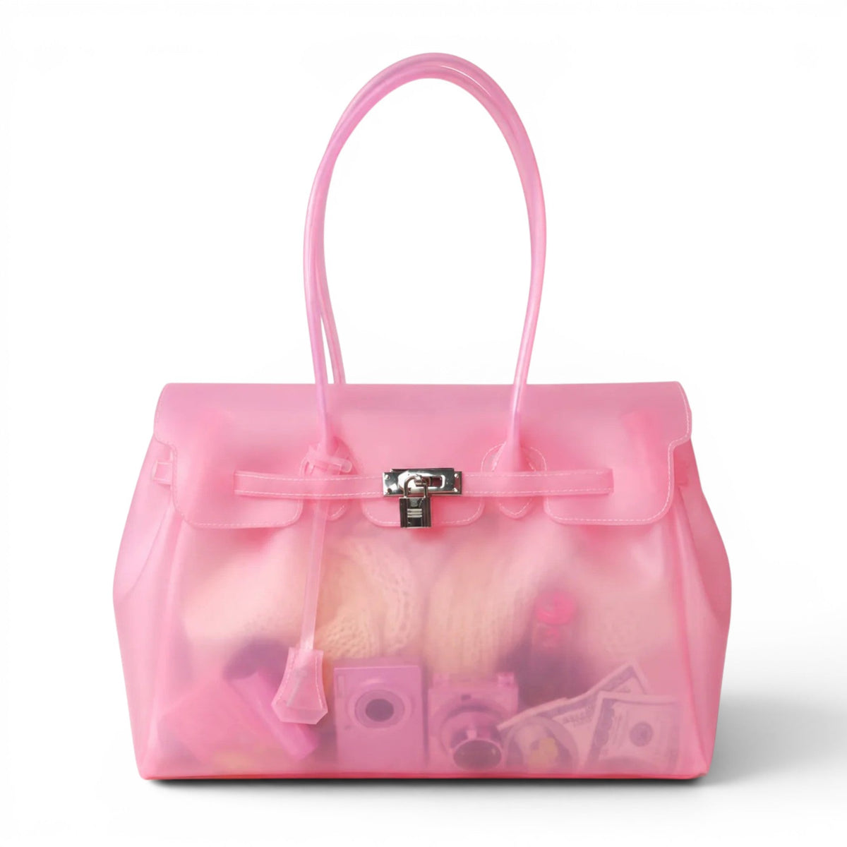 Jelly - Bolso Grande Transparente de Tendencia