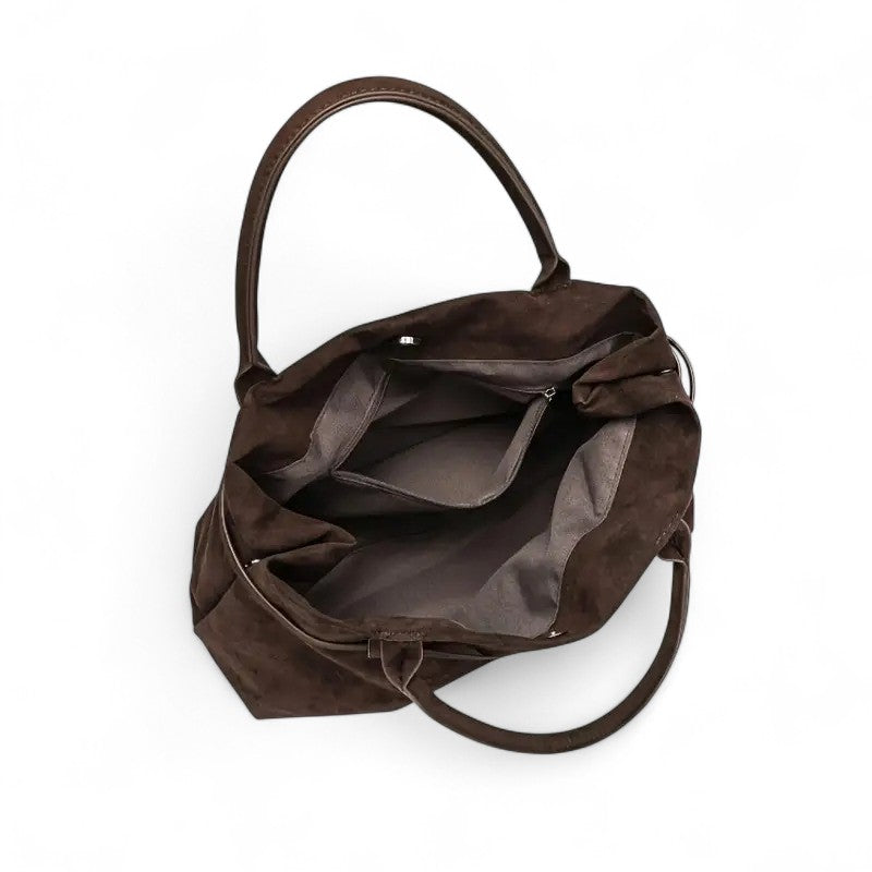 Arne - Bolso Grande Elegante de Gamuza