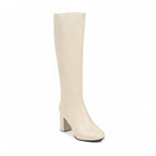 Hedda - Botas Alta Elegante de Tacón Alto