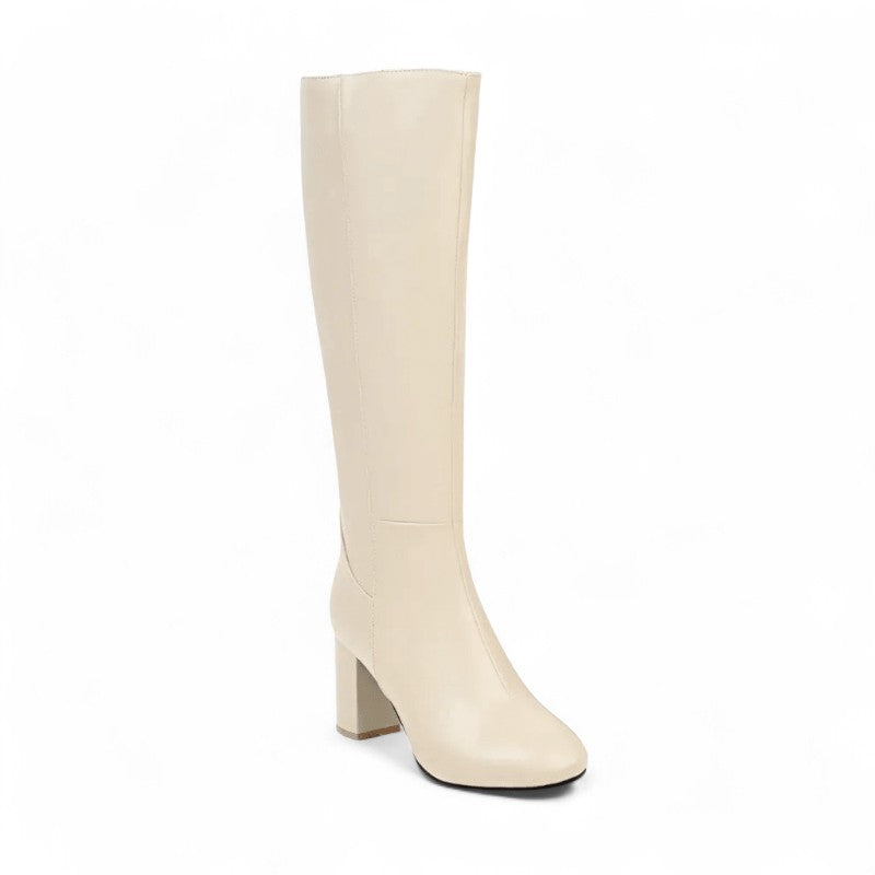 Hedda - Botas Alta Elegante de Tacón Alto