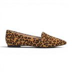 Sommers - Mocasín Mujer de Ante Estampado de Leopardo