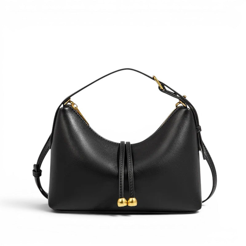 Laufey – Bolso Hobo de Piel Lisa para Mujer