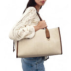 NEFTARI - Bolso Capazo de Lona Elegante