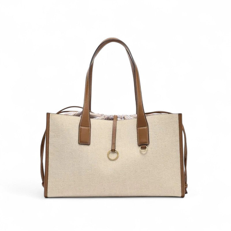 NEFTARI - Bolso Capazo de Lona Elegante