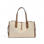NEFTARI - Bolso Capazo de Lona Elegante