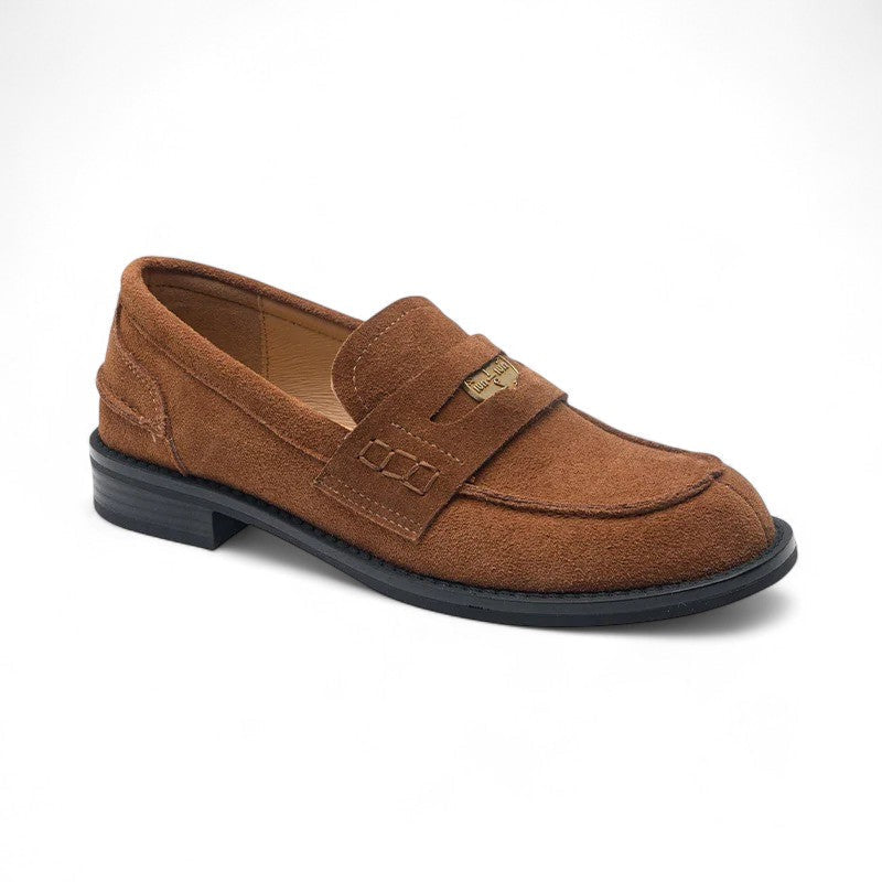 Millie - Mocasín Vintage de Ante