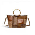 Sienna – Bolso para Clases de Piel Patchwork para Mujer - OSMARA Fashion