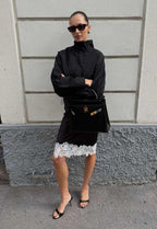 Rompevientos Erica cuello embudo tricot