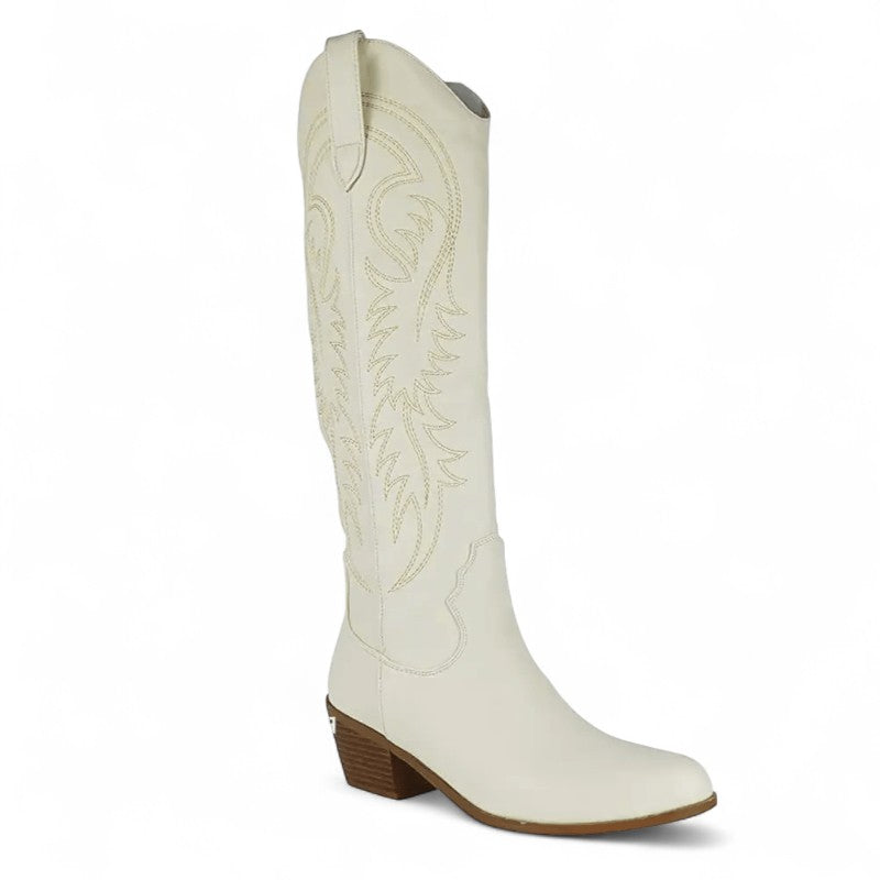 Vanesa - Bota Campera Alta Chic y Elegante