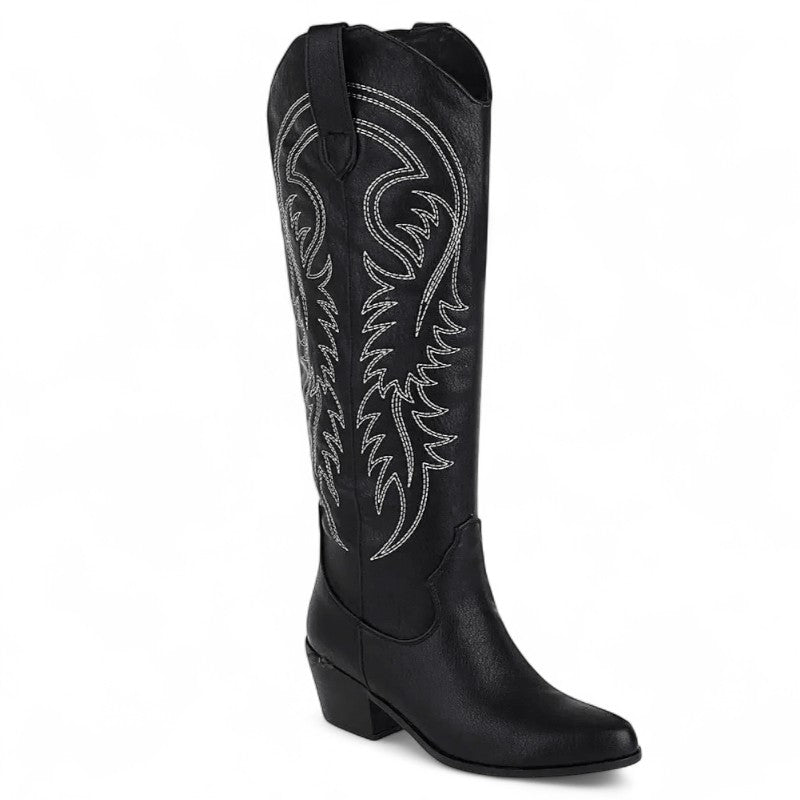 Vanesa - Bota Campera Alta Chic y Elegante