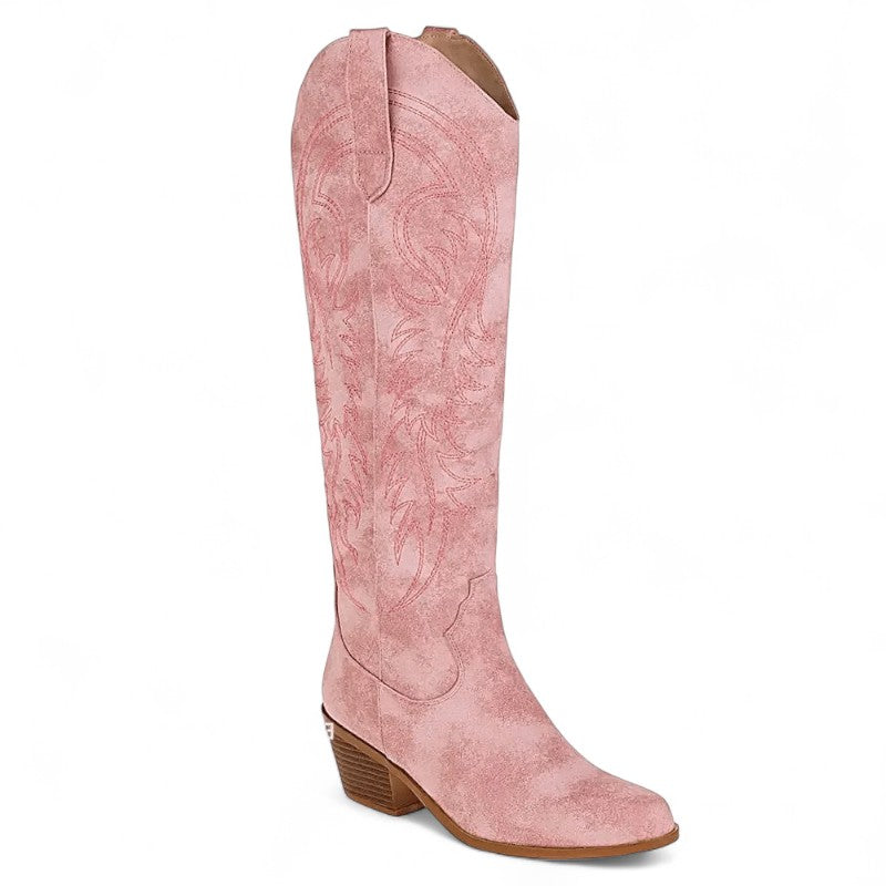 Vanesa - Bota Campera Alta Chic y Elegante