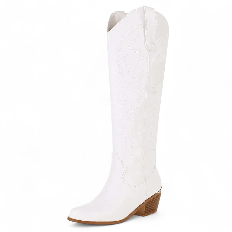 Vanesa - Bota Campera Alta Chic y Elegante