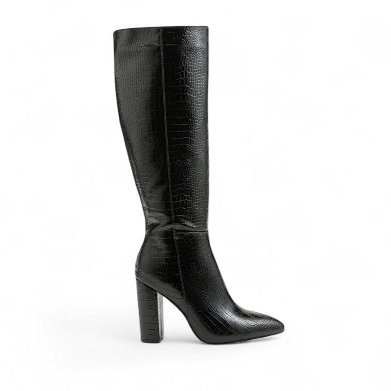 Mette - Bota Alta de Tacón de piel de Charol