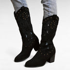 Dana - Bota Campera Media Caña Mujer Diseño Chic