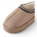 Douv - Botas Zapatillas Forradas Cálida de Ante