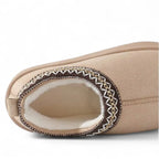 Douv - Botas Zapatillas Forradas Cálida de Ante