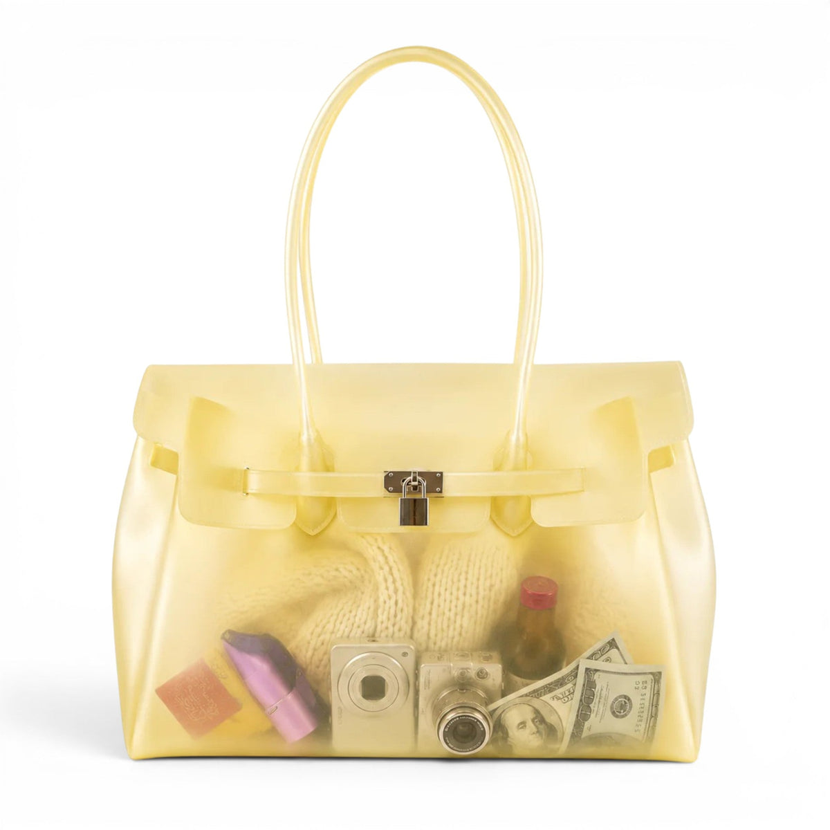 Jelly - Bolso Grande Transparente de Tendencia