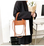 ISABELLE - Sac cabas bandoulière en toile