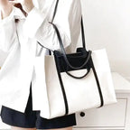 ISABELLE - Sac cabas bandoulière en toile