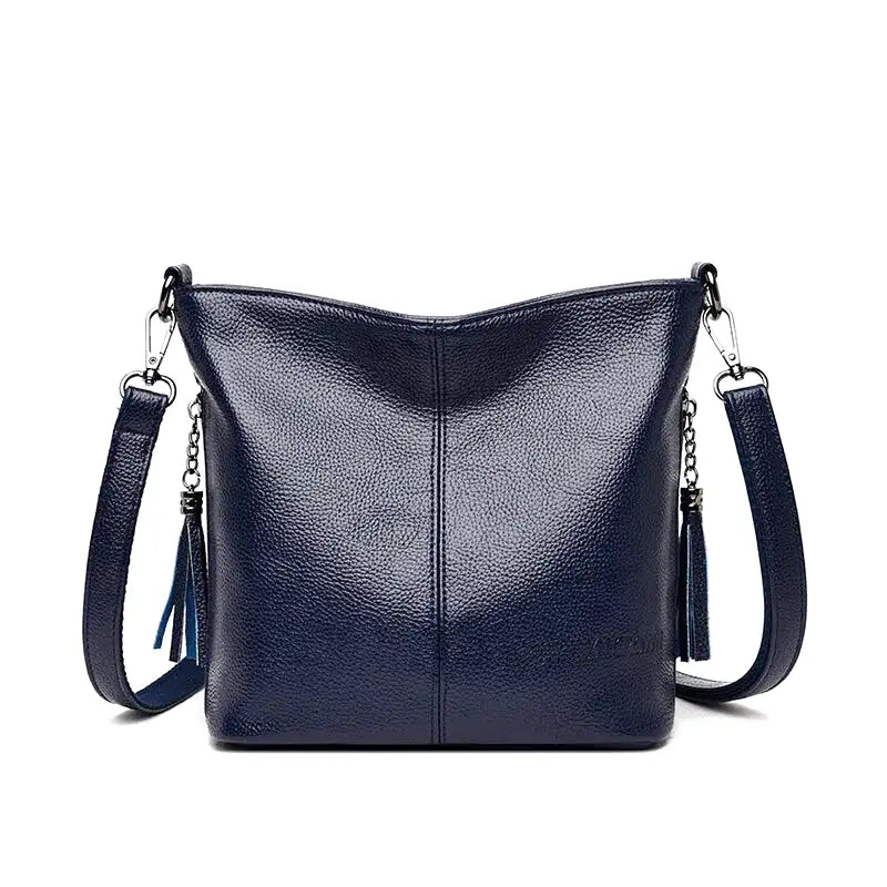 IVETTE - Bolso Bandolera de Piel Rígida
