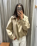 Julia Chaqueta con Capucha y Cremallera