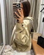 Julia Chaqueta con Capucha y Cremallera