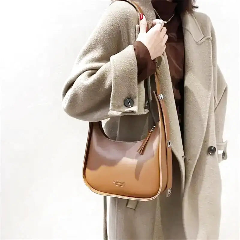 JULIE - Bolso Bandolera de Piel Flexible