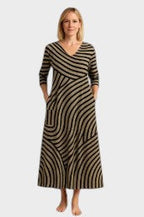 AYLA | Vintage Striped Dress