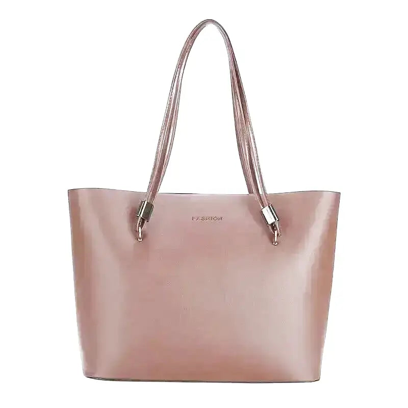 LÉA - Bolso Capazo Grande de Piel Flexible