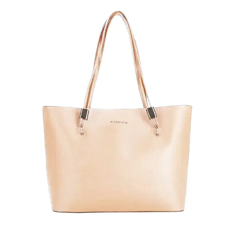 LÉA - Bolso Capazo Grande de Piel Flexible