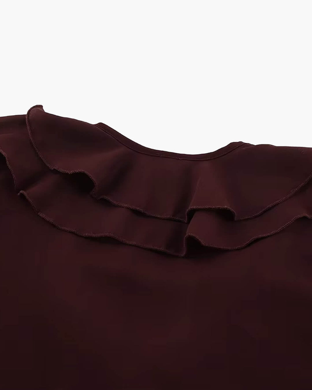 Linda Blusa con Lazo y Volantes