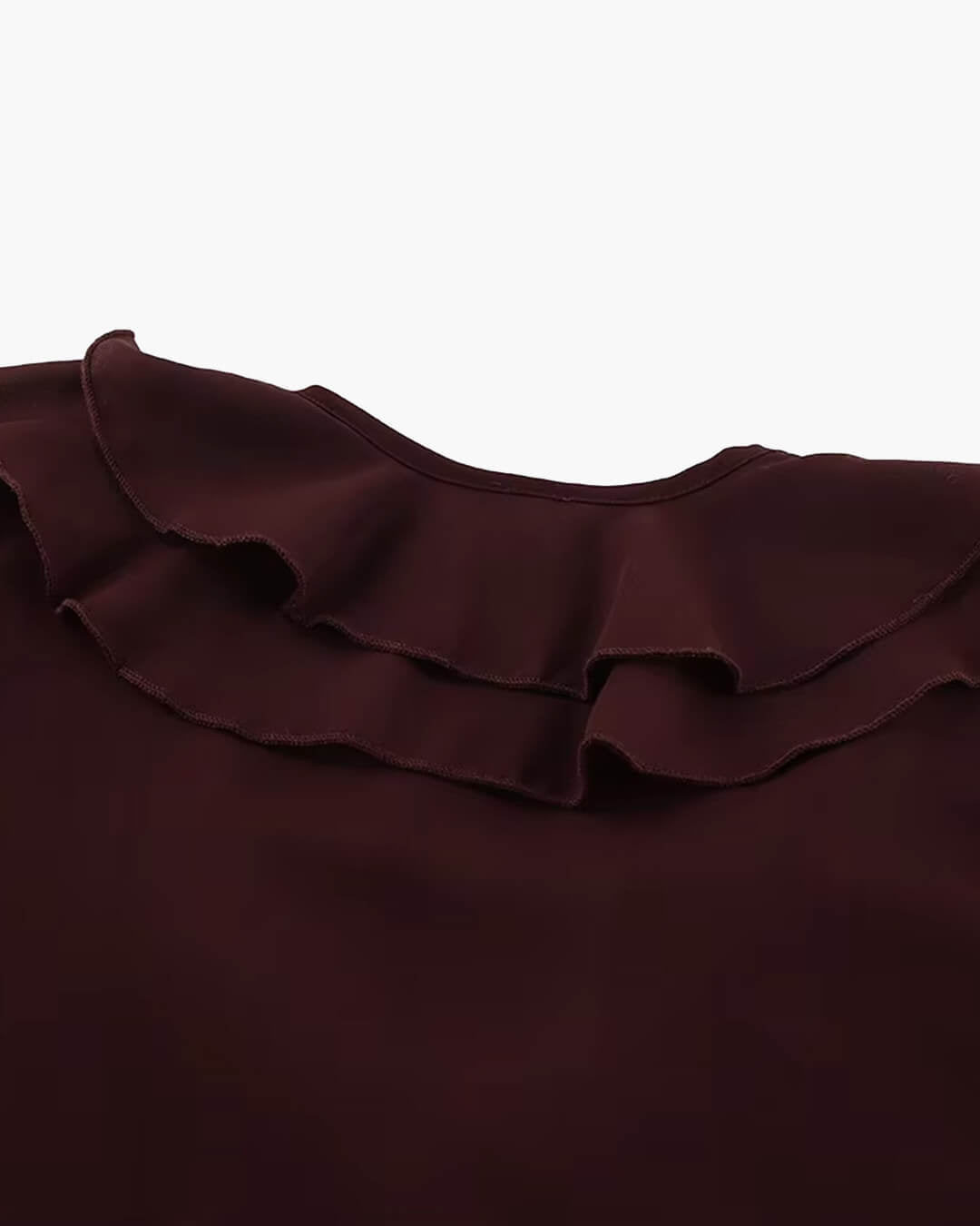 Linda Blusa con Lazo y Volantes