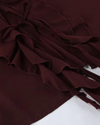 Linda Blusa con Lazo y Volantes