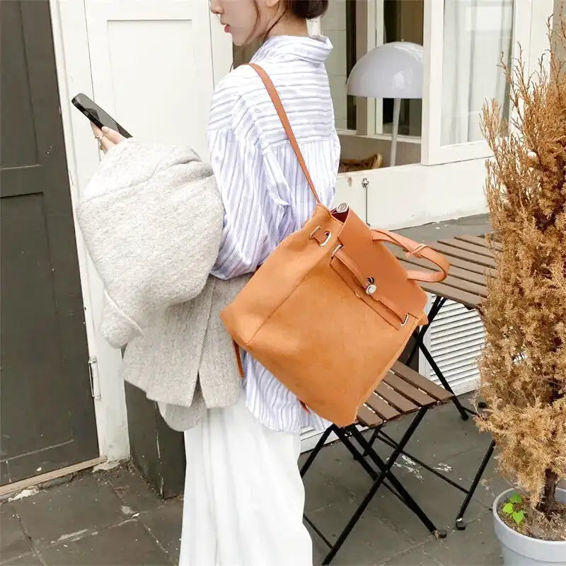 LUANA - Bolso Bandolera para Clases Vintage - OSMARA Fashion - vista 6