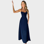 Mathilda | Vestido Midi Con tirantes - OSMARA Fashion - vista 4
