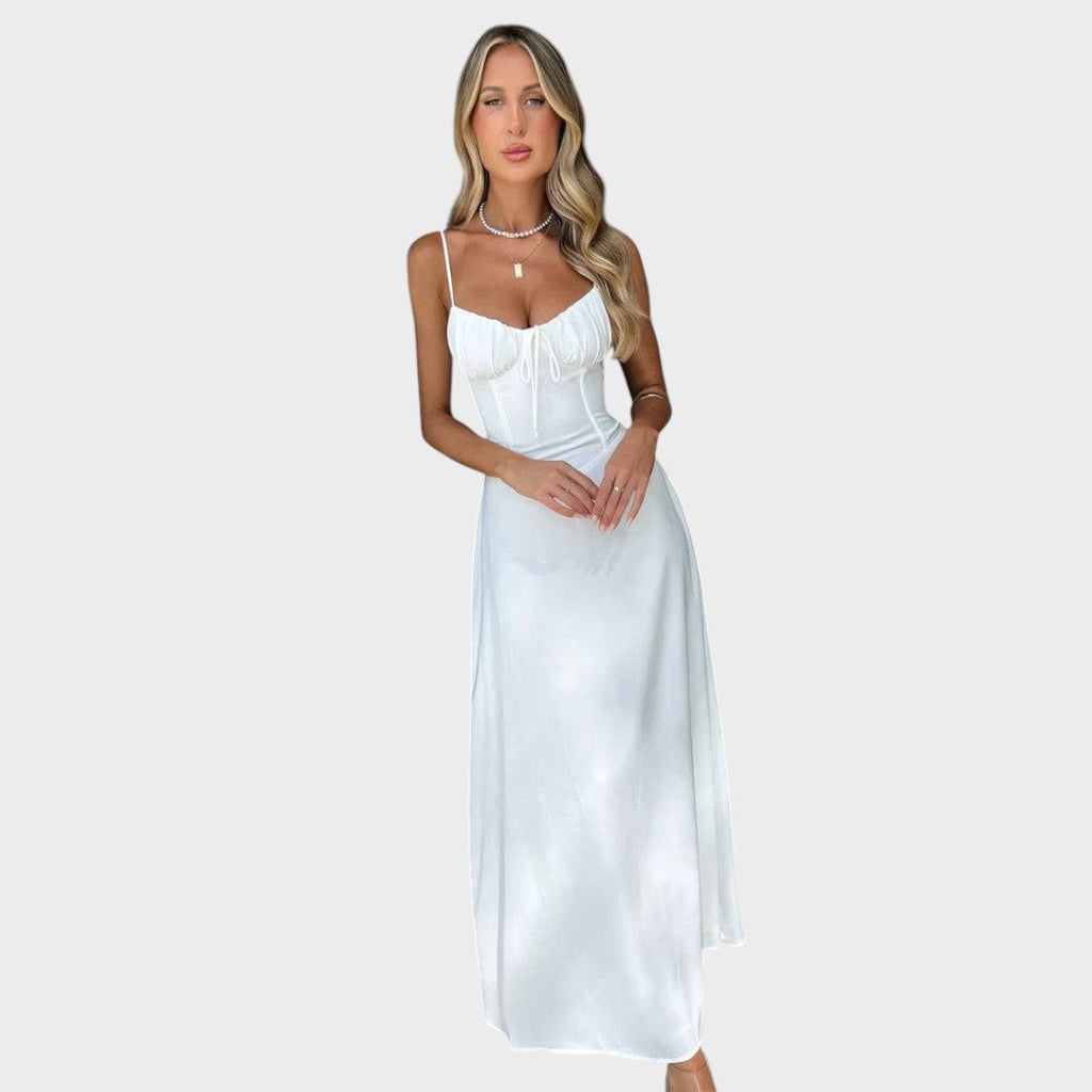 Mathilda | Vestido Midi Con tirantes - OSMARA Fashion - vista 5