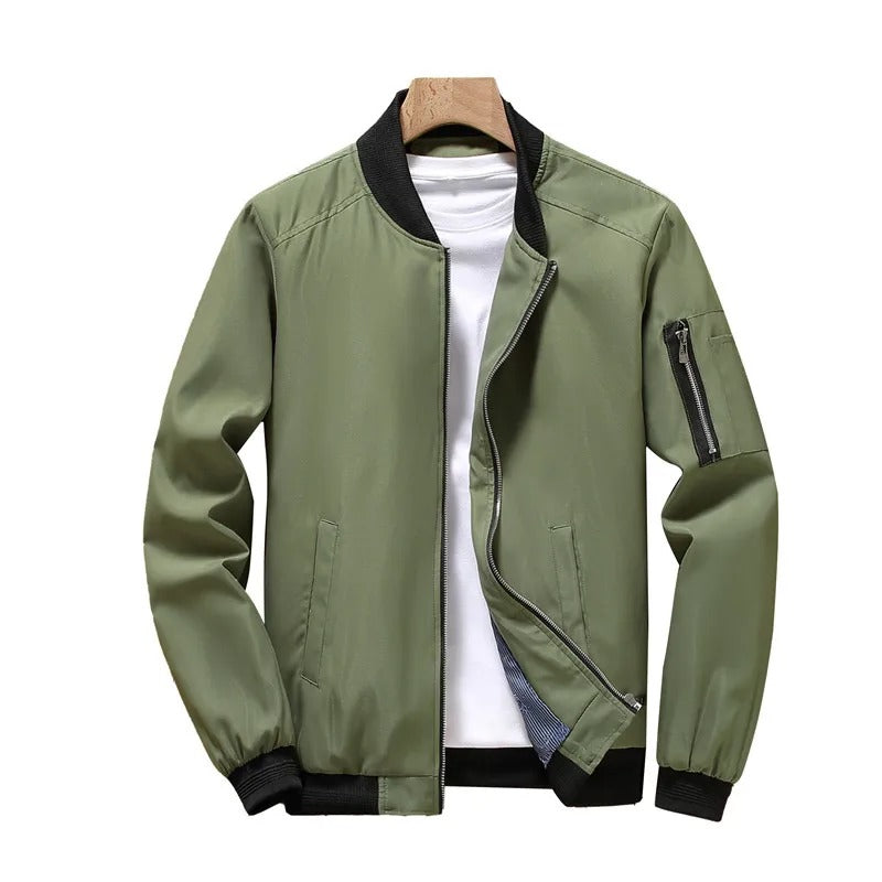 Chaqueta Bombardero Hombre - Estilo Casual Chic - Artiom