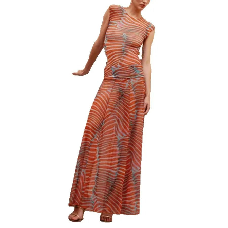 Conjunto de Body y Falda de Punto Ripple Glow - OSMARA Fashion - vista 5
