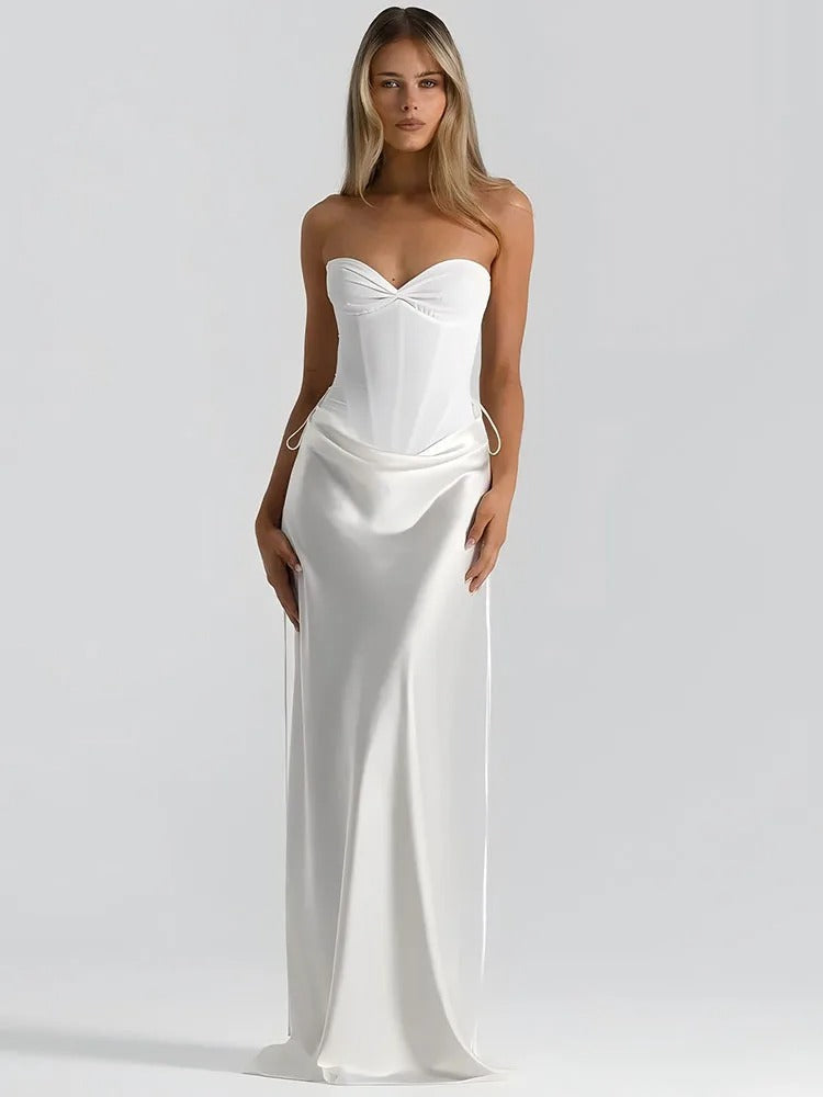 Élodie™ – Vestido Largo de Verano Europeo con Conjunto Elegante de 3 Piezas - OSMARA Fashion - vista 2